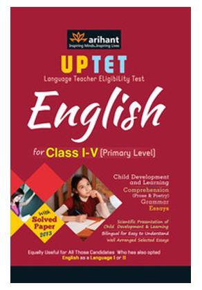 Arihant UPTET English for Class I V (Primary Level) Teacher